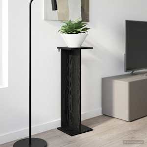Stojalo za rastline Črni Hrast 25 x 25,5 x 80,5 cm