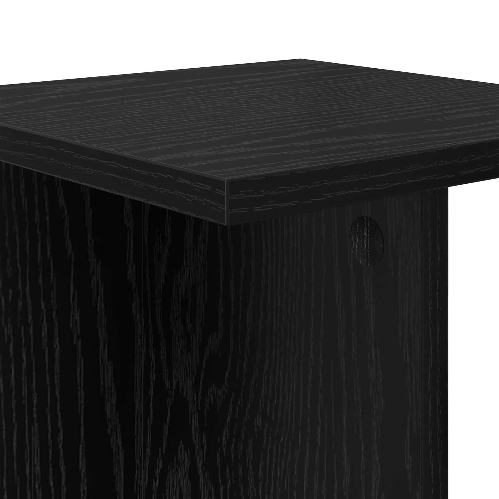 Plantenstandaard 2 pcs Zwarte Eik 25 x 25,5 x 80,5 cm image 8