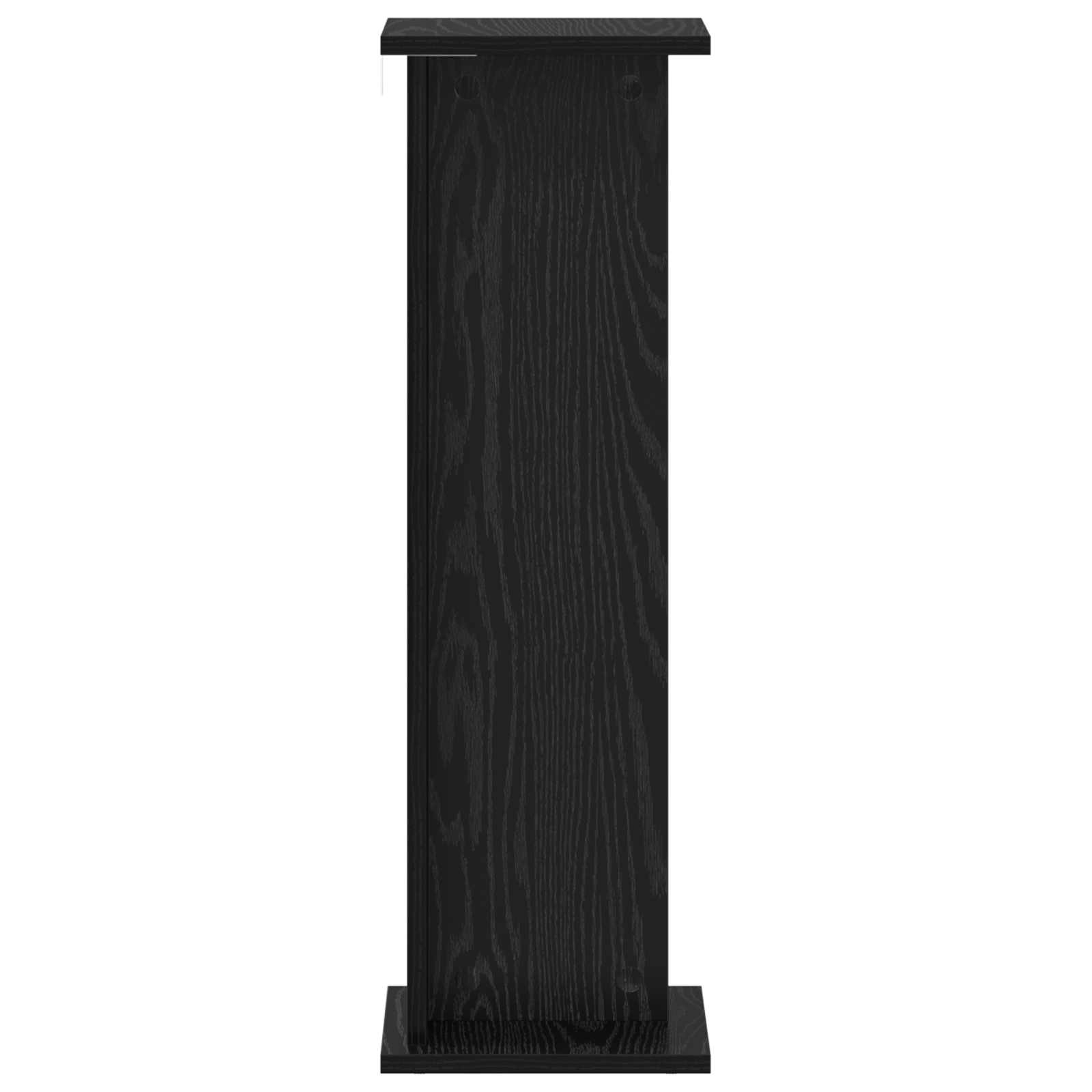 Plantenstandaard 2 pcs Zwarte Eik 25 x 25,5 x 80,5 cm image 6