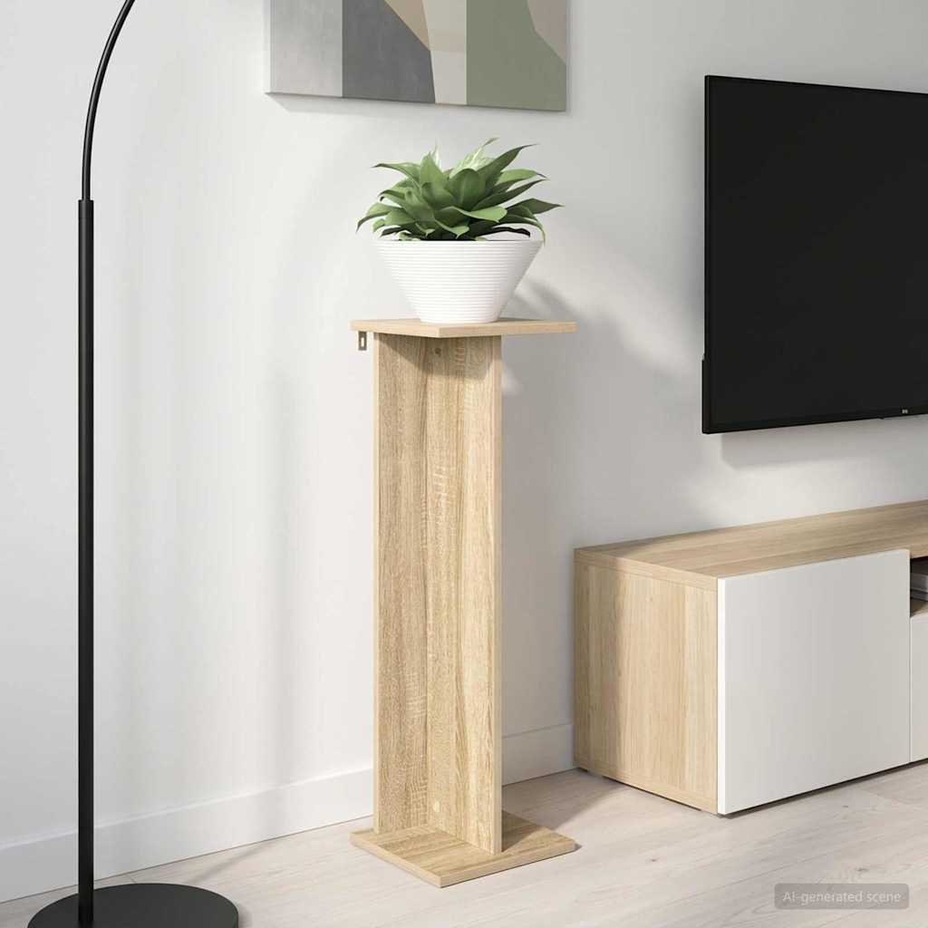 vidaXL Suport pentru plante Stejar Sonoma 25 x 25,5 x 80,5 cm
