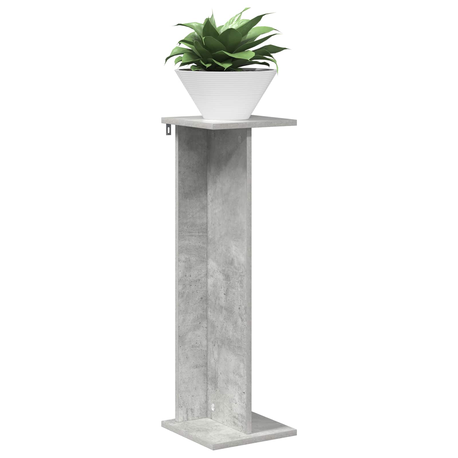 Plantenstandaard 2 pcs Beton Grijs 25 x 25,5 x 80,5 cm image 3