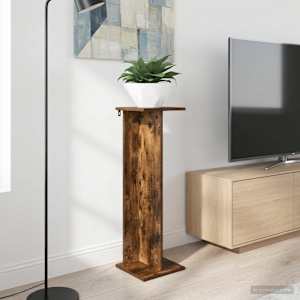 Stojalo za rastline Dimljeni Hrast 25 x 25,5 x 80,5 cm