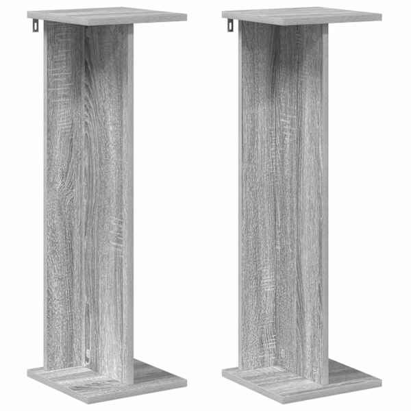vidaXL Taimede alus 2 tk Hall Sonoma 25 x 25,5 x 80,5 cm Tehispuit