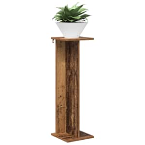 Stojan na rostliny 2 pcs Staré dřevo 25 x 25,5 x 80,5 cm - obrázek 3