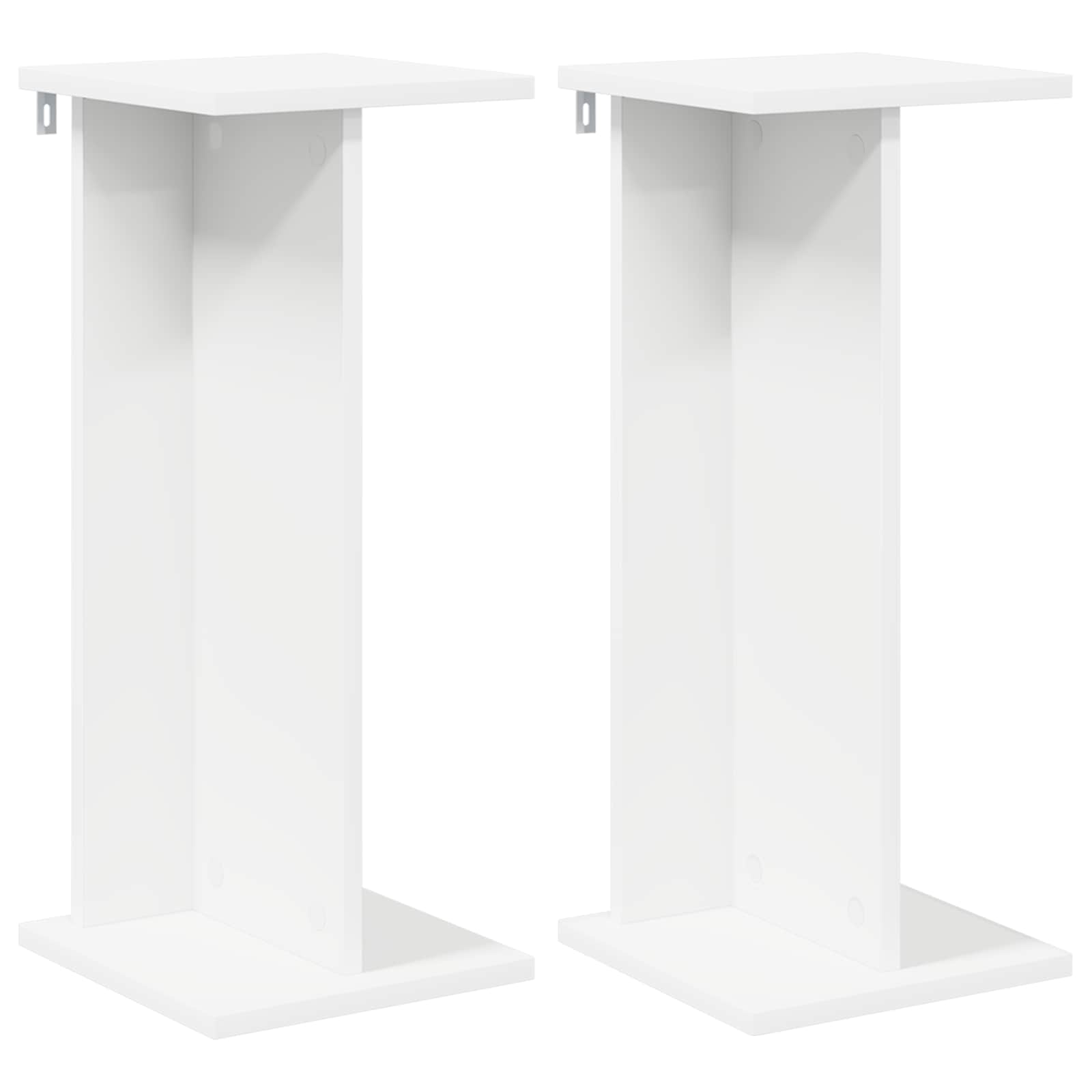 Plantenstandaard 2 pcs Wit 25 x 25,5 x 60,5 cm image 2