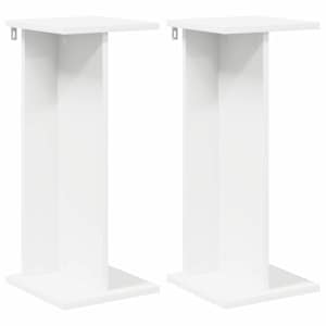 Stojan na rostliny 2 pcs Bílý 25 x 25,5 x 60,5 cm - obrázek 2