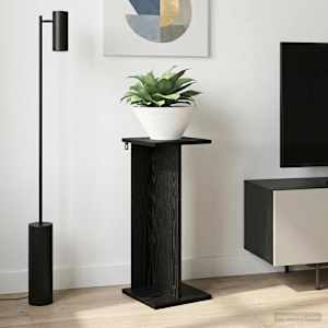 Stojalo za rastline Črni Hrast 25 x 25,5 x 60,5 cm