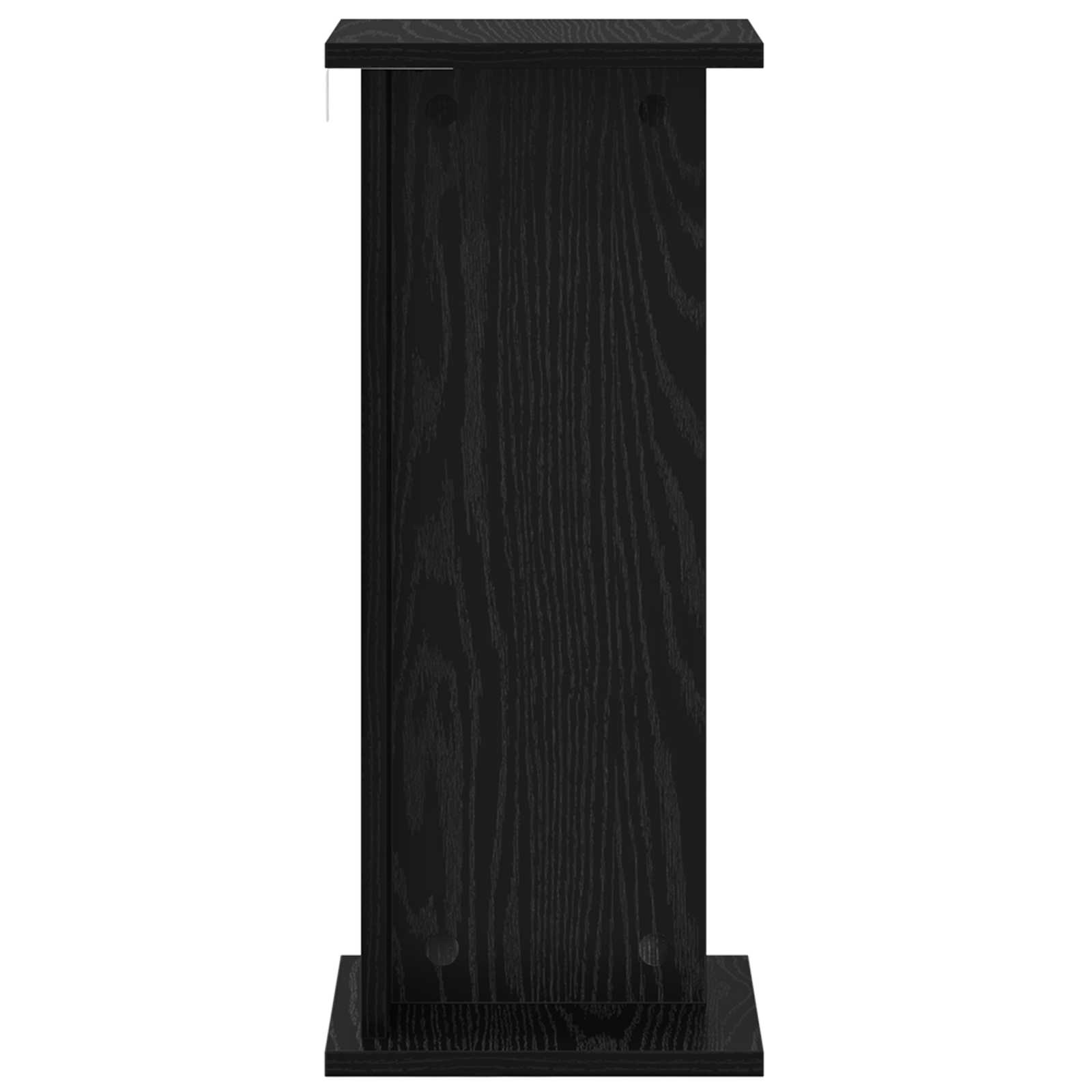 Plantenstandaard 2 pcs Zwarte Eik 25 x 25,5 x 60,5 cm image 6