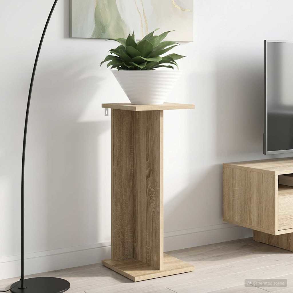 Plantenstandaard 2 pcs Sonoma Eiken 25 x 25,5 x 60,5 cm image 1