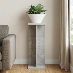 Stojalo za rastline Beton Siva 25 x 25,5 x 60,5 cm