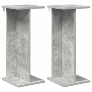 Stojan na rostliny 2 pcs Betonově Šedá 25 x 25,5 x 60,5 cm - obrázek 2