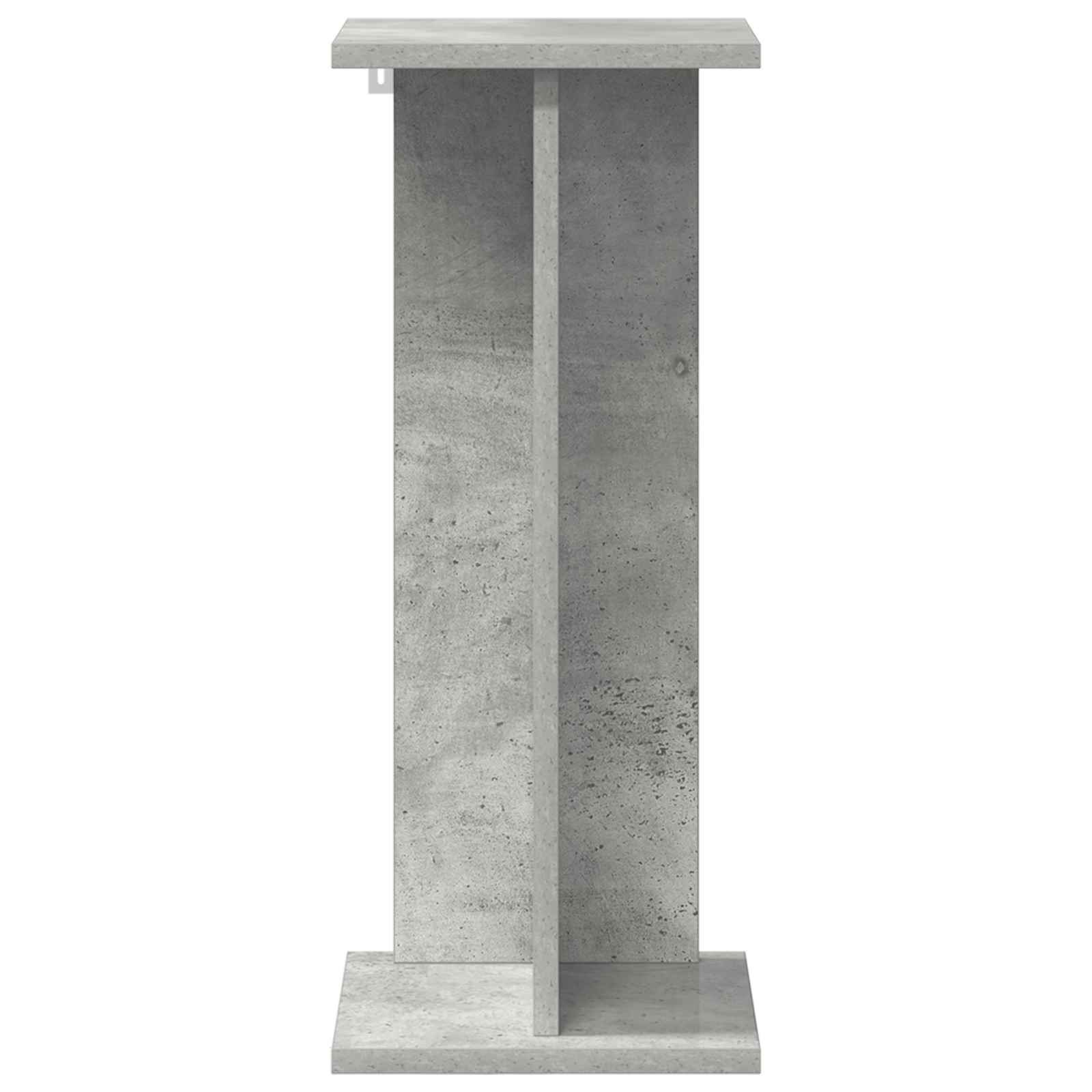 Plantenstandaard 2 pcs Beton Grijs 25 x 25,5 x 60,5 cm image 5