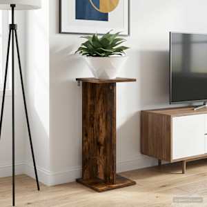 Stojalo za rastline Dimljeni Hrast 25 x 25,5 x 60,5 cm