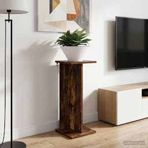 Stojalo za rastline 2 pcs Dimljeni Hrast 25 x 25,5 x 60,5 cm