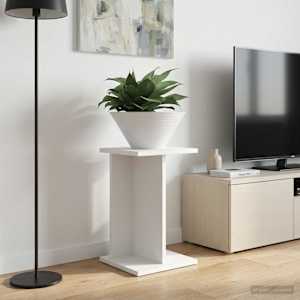 Stojalo za rastline Bela 25 x 25,5 x 40,5 cm