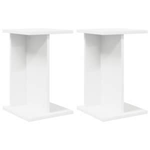 Stojan na rostliny 2 pcs Bílý 25 x 25,5 x 40,5 cm - obrázek 2