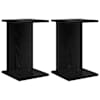 vidaXL Taimede alus 2 tk Must tamm 25 x 25,5 x 40,5 cm Tehispuit