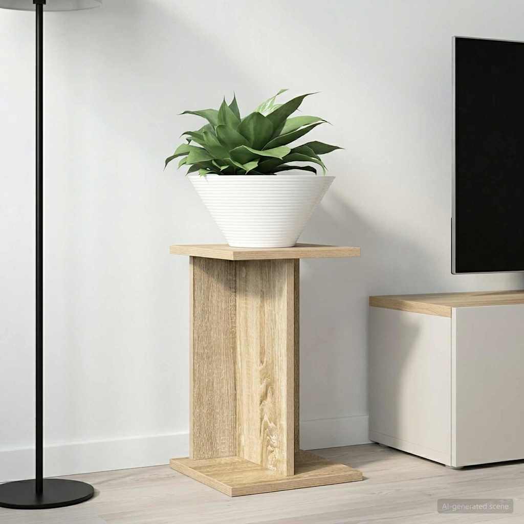 Planteholder Sonoma eg 25 x 25,5 x 40,5 cm Konstrueret træ