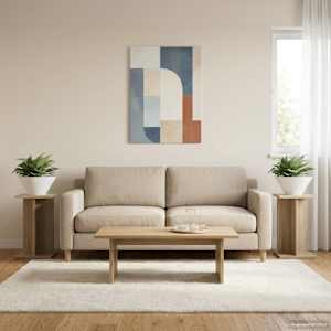 Stojan na rostliny 2 pcs Sonoma dub 25 x 25,5 x 40,5 cm - obrázek 4