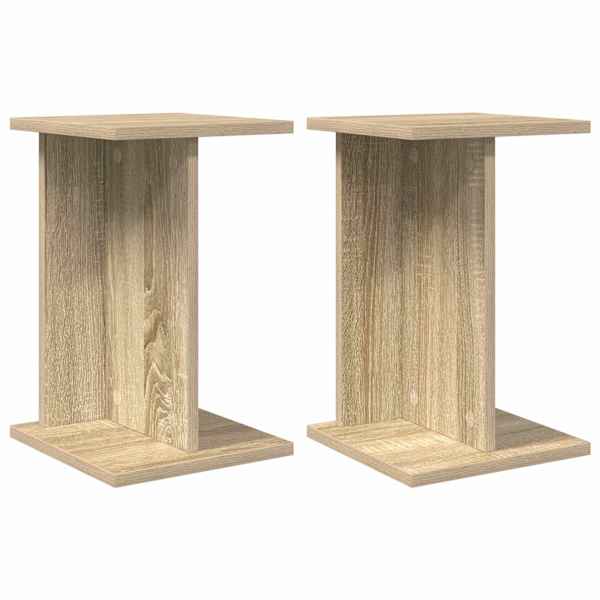 vidaXL Taimede alus 2 tk Sonoma tamm 25 x 25,5 x 40,5 cm Tehispuit