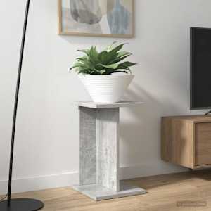 Stojalo za rastline Beton Siva 25 x 25,5 x 40,5 cm