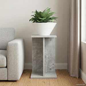 Stojalo za rastline Beton Siva 25 x 25,5 x 40,5 cm