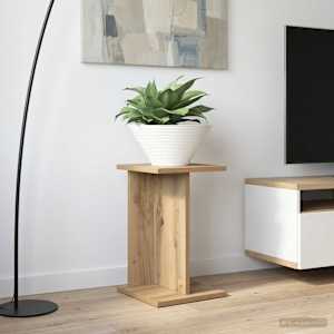 Stojalo za rastline 2 pcs Obrtni Hrast 25 x 25,5 x 40,5 cm