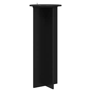 Stojan na rostliny 2 pcs Černá Ø40 x 100 cm Kompozitní dřevo - obrázek 4