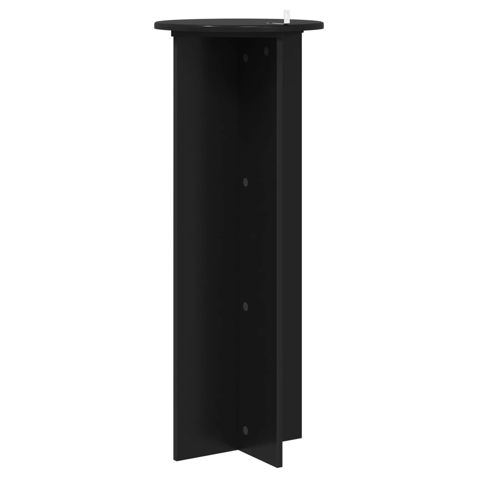 Plantenstandaard 2 pcs Zwart Ø40 x 100 cm Bewerkt hout image 6