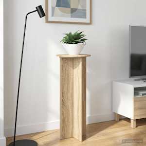 Stojalo za rastline 2 pcs Sonoma hrast Ø40 x 100 cm