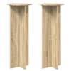 vidaXL Taimede alus 2 tk Sonoma tamm &Oslash;40 x 100 cm Tehispuit