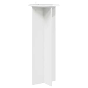 Stojan na rostliny 2 pcs Bílá s vysokým leskem Ø40 x 100 cm - obrázek 5