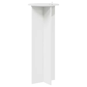 Stojan na rostliny 2 pcs Bílá s vysokým leskem Ø40 x 100 cm - obrázek 8