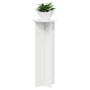 Stojan na rostliny 2 pcs Bílá s vysokým leskem Ø40 x 100 cm - obrázek 3