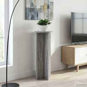 Stojalo za rastline 2 pcs Siva Sonoma Ø40 x 100 cm