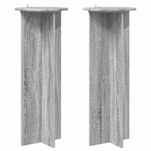 vidaXL Taimede alus 2 tk Hall Sonoma &Oslash;40 x 100 cm Tehispuit