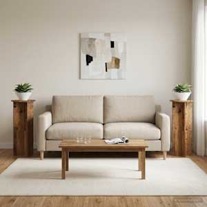 Stojalo za rastline 2 pcs Star les Ø40 x 100 cm Inženirski les