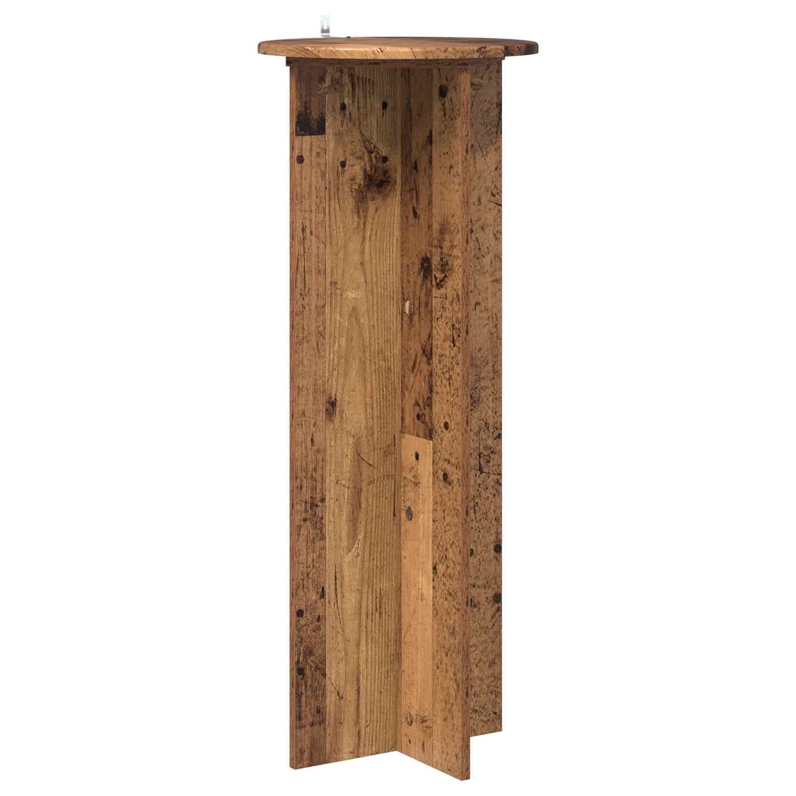 Plantenstandaard 2 pcs Oud hout Ø40 x 100 cm Bewerkt hout image 4