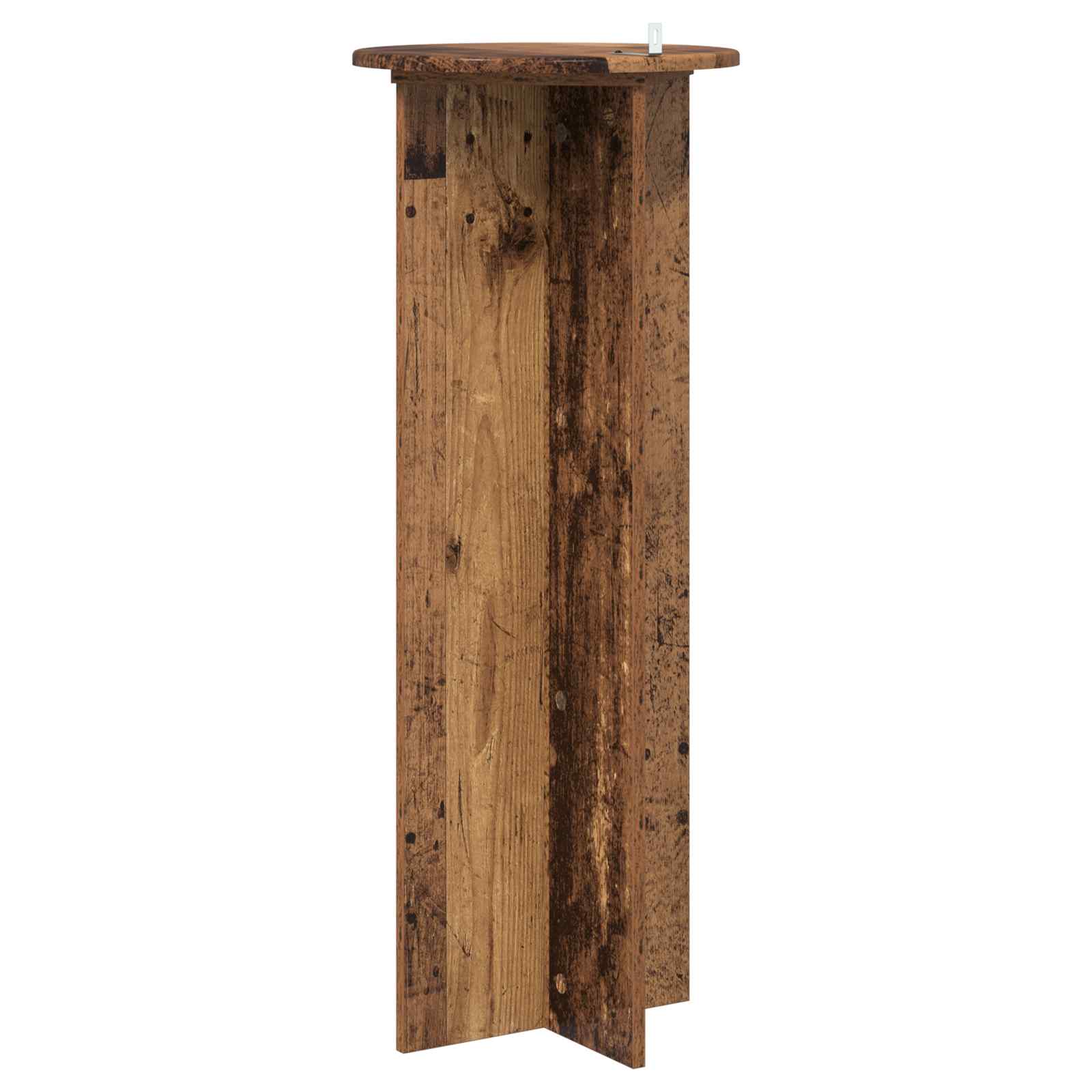 Plantenstandaard 2 pcs Oud hout Ø40 x 100 cm Bewerkt hout image 7