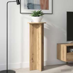 Stojalo za rastline 2 pcs Artisan hrast Ø40 x 100 cm