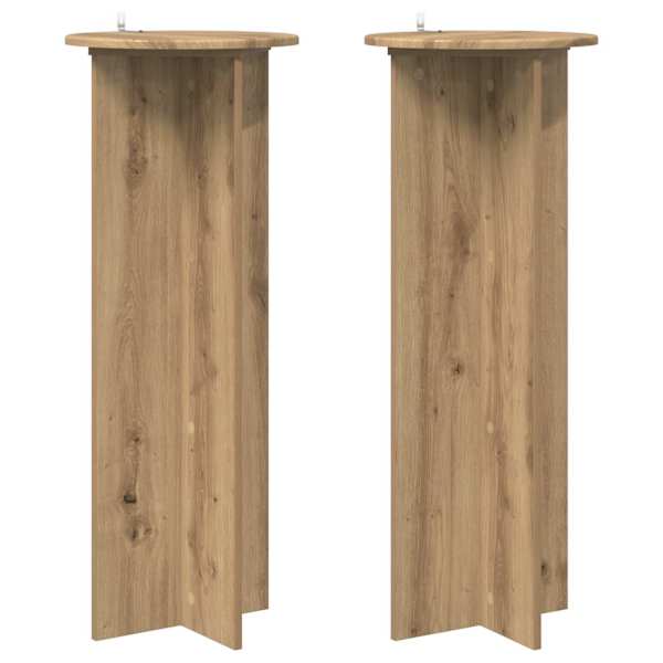 vidaXL Taimede alus 2 tk Artisan tamm &Oslash;40 x 100 cm Tehispuit