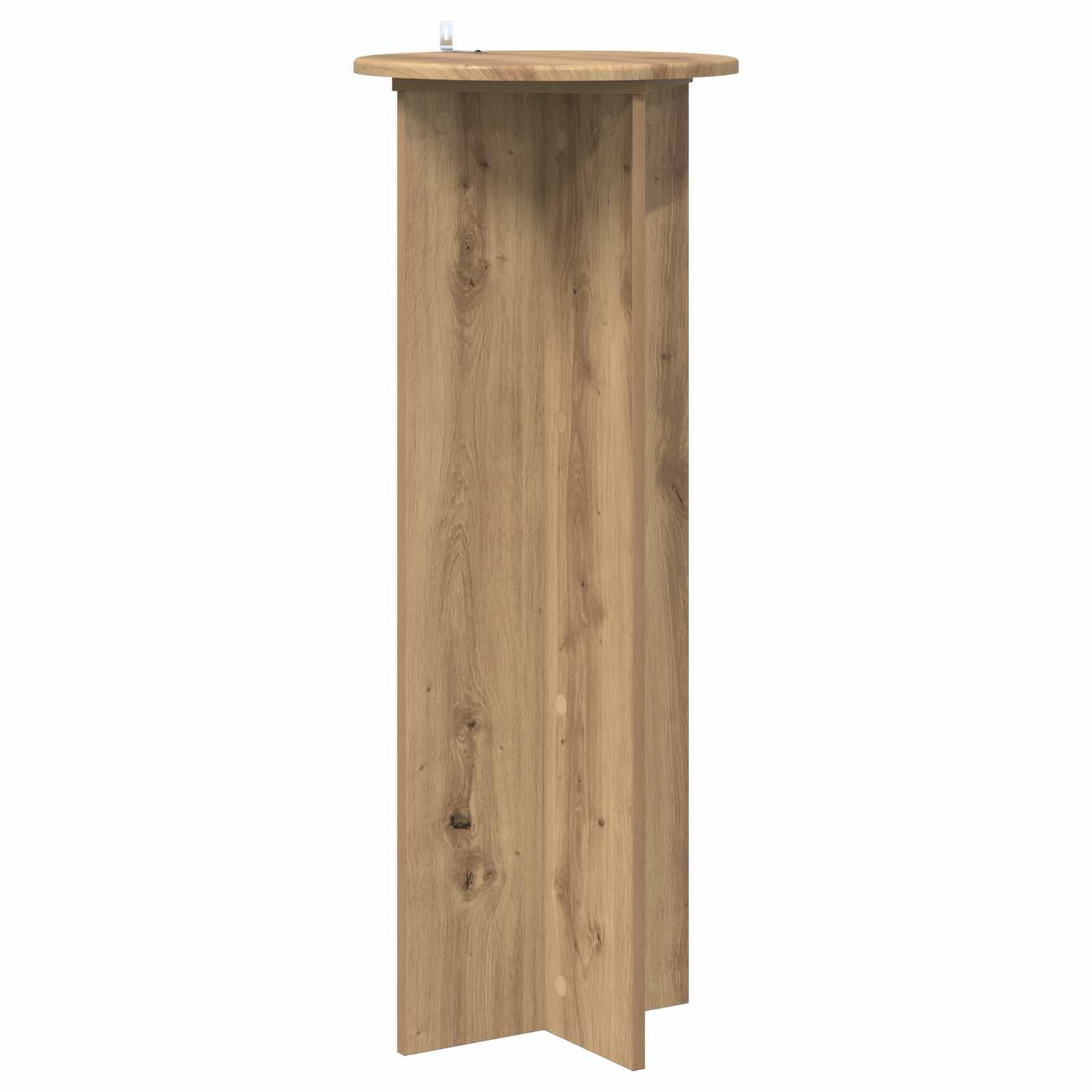 Plantenstandaard 2 pcs Artisanaal eiken Ø40 x 100 cm image 3