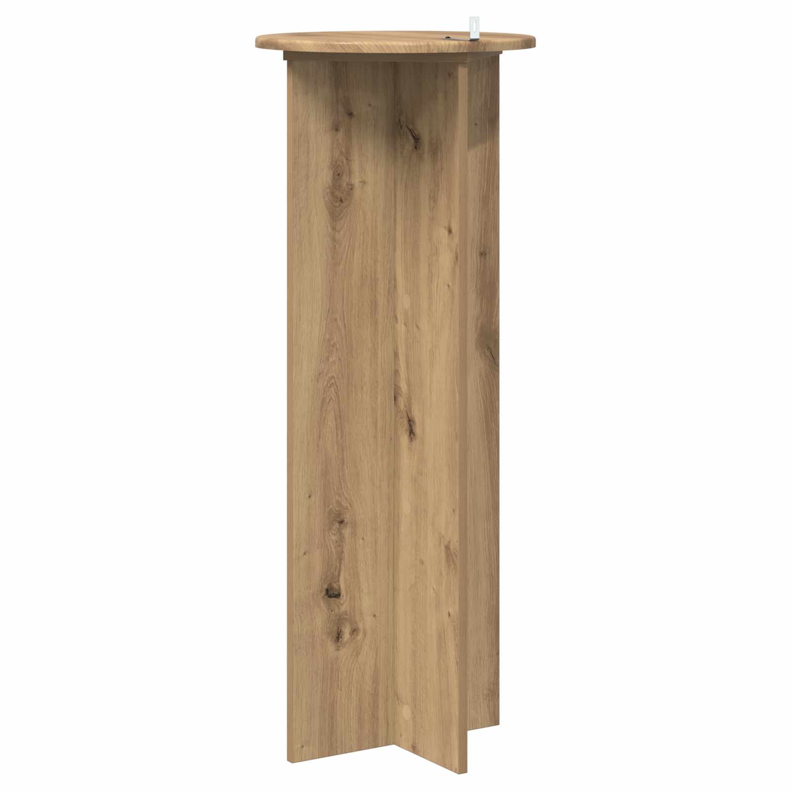 Plantenstandaard 2 pcs Artisanaal eiken Ø40 x 100 cm image 6