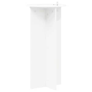 Stojan na rostliny 2 pcs Bílá Ø40 x 80 cm Kompozitní dřevo - obrázek 8