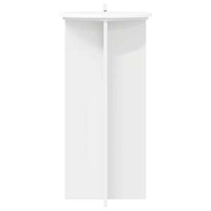 Stojan na rostliny 2 pcs Bílá Ø40 x 80 cm Kompozitní dřevo - obrázek 6