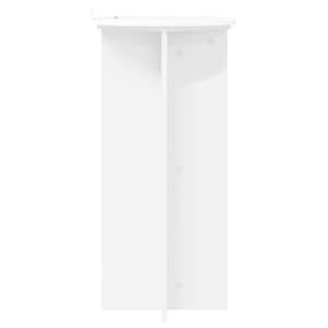 Stojan na rostliny 2 pcs Bílá Ø40 x 80 cm Kompozitní dřevo - obrázek 7