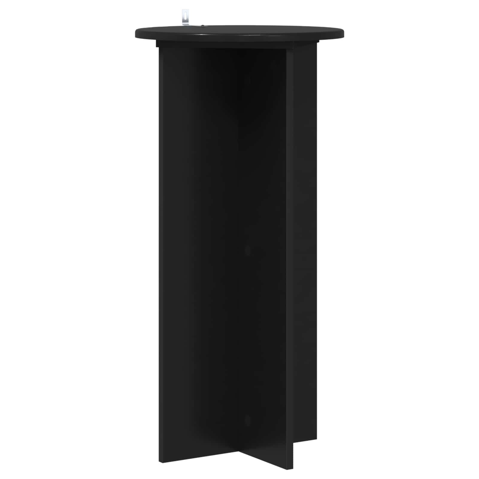 Plantenstandaard 2 pcs Zwart 40 x 40 x 80 cm Bewerkt hout image 3