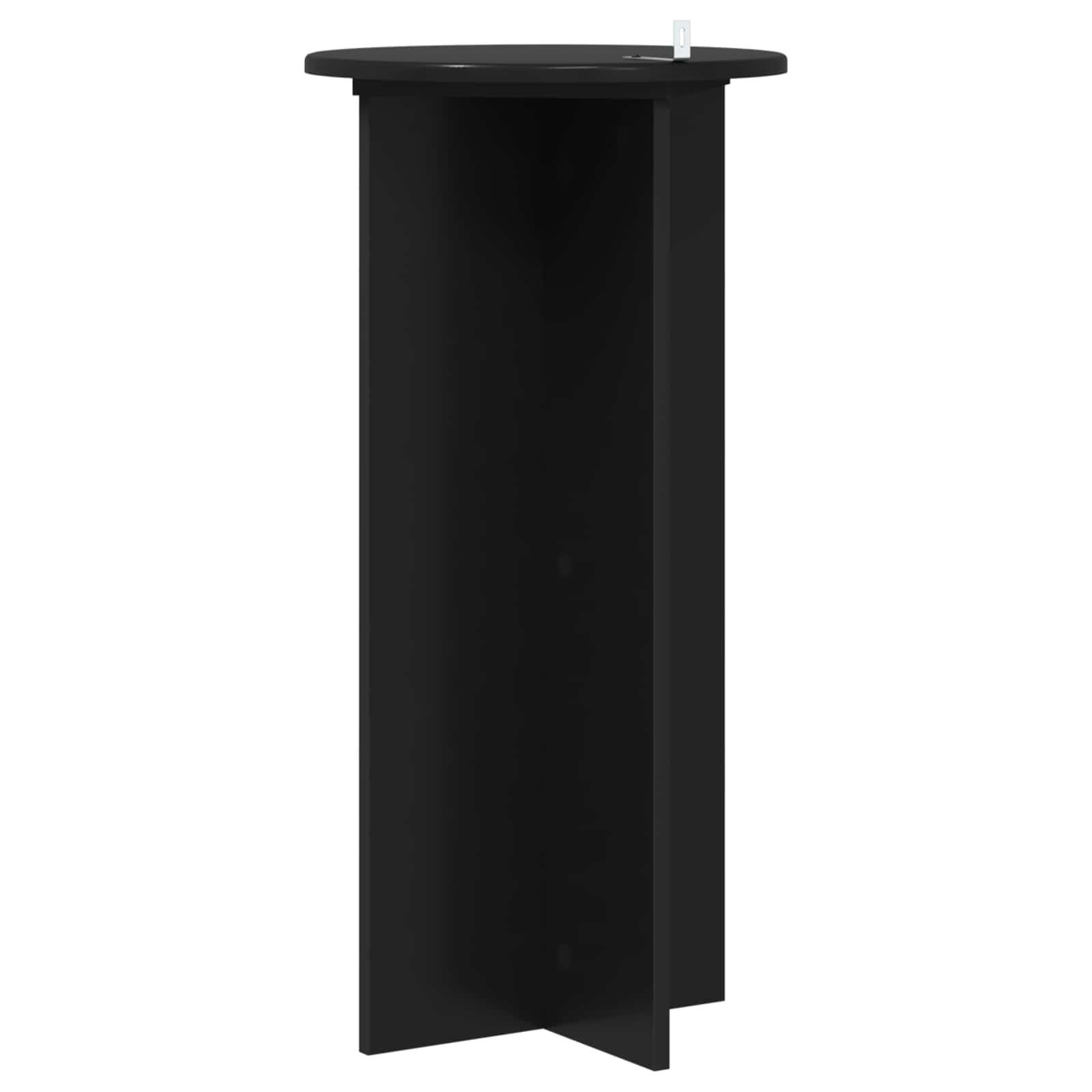 Plantenstandaard 2 pcs Zwart 40 x 40 x 80 cm Bewerkt hout image 6