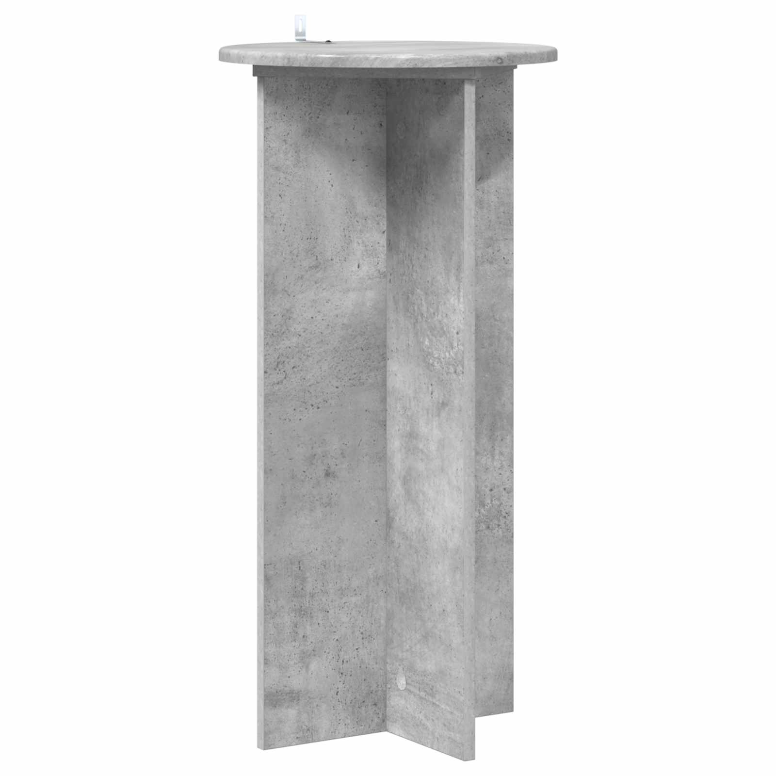 Plantenstandaard 2 pcs Betongrijs 40 x 40 x 80 cm Bewerkt hout image 3