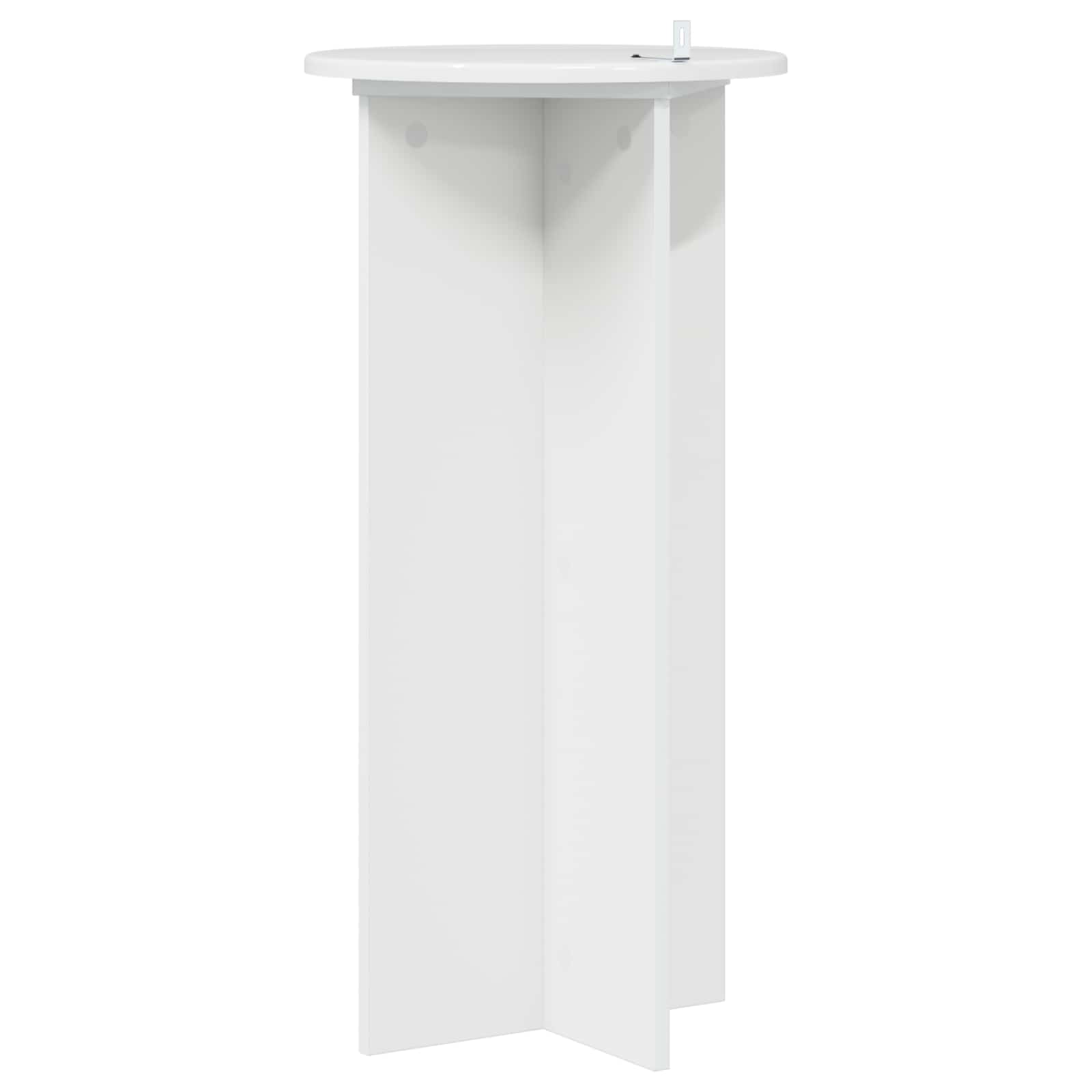 Plantenstandaard 2 pcs Hoogglans Wit 40 x 40 x 80 cm image 6